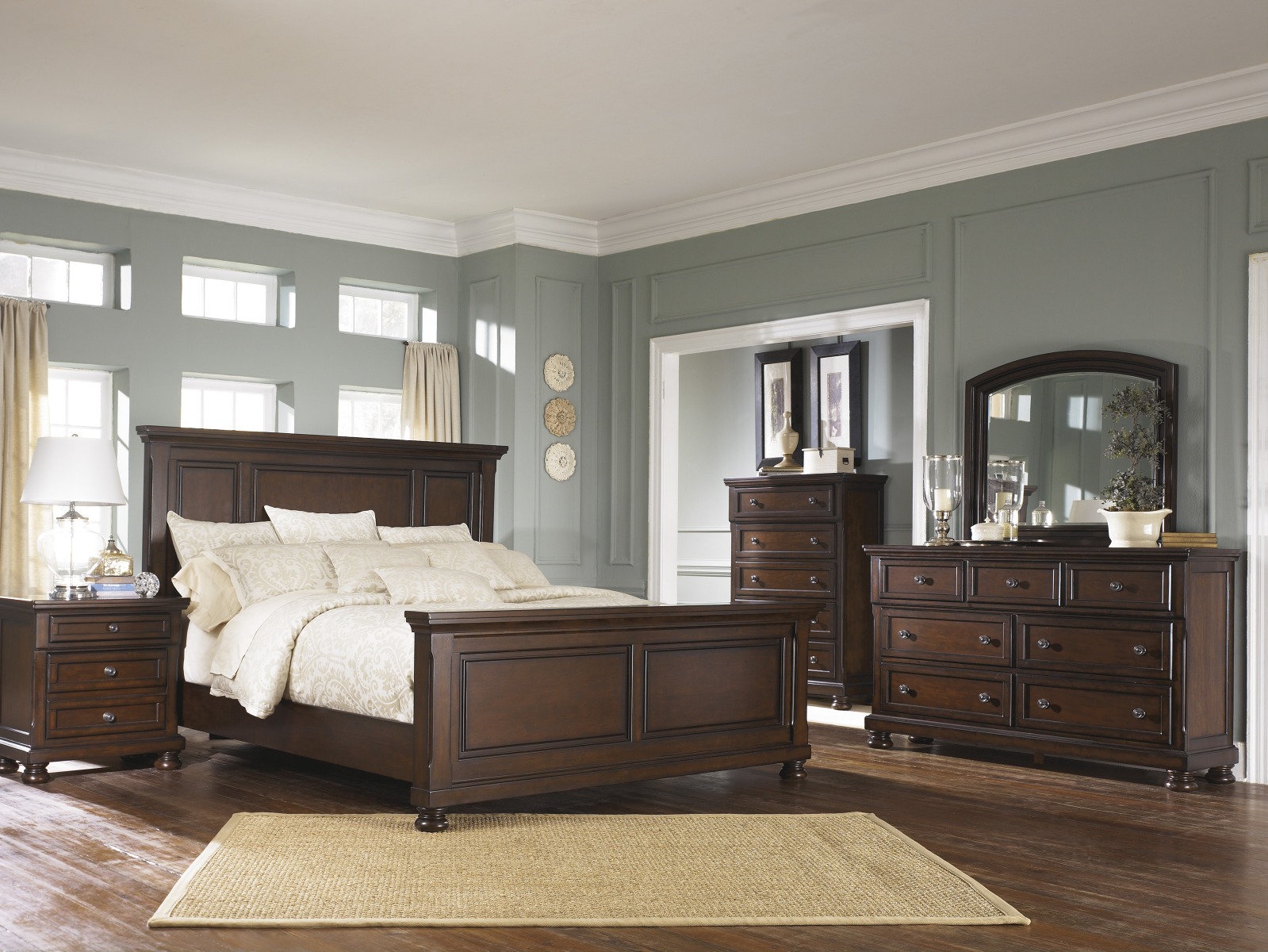Sypialnia z drewna klasyczna 697